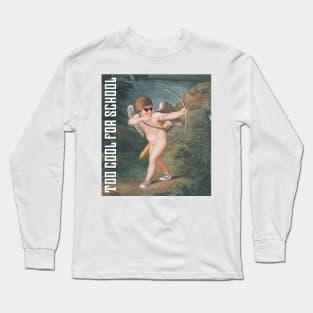 Angel Retro Art Long Sleeve T-Shirt